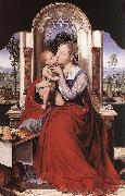 Quentin Matsys The Virgin Enthroned painting